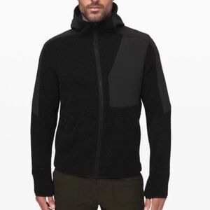 Lululemon Tundra Trek Wool Blend Sherpa Men’s Jacket SZ LRG